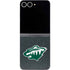 NHL Minnesota Wild Black Background Galaxy Z Flip6 Skin